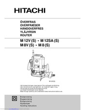 Hitachi M 8 (S) Handling Instructions Manual
