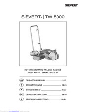 Sievert TW 5000 Operator's Manual
