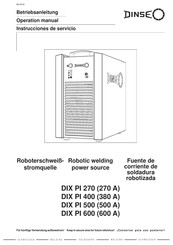 DINSEO DIX PI 400 Operation Manual