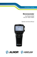 TSI Instruments AIRFLOW Model PVM620 Operation And Service Manual