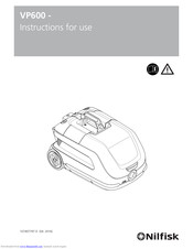 Nilfisk-Euroclean VP600 Instructions For Use Manual