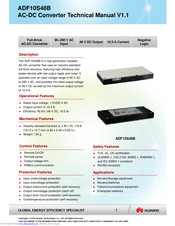 Huawei ADF10S48B Technical Manual