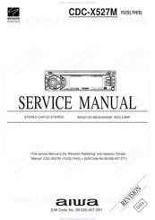 Aiwa CDC-X527MYU Service Manual