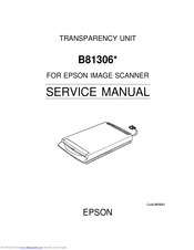 Epson B81306 series Service Manual