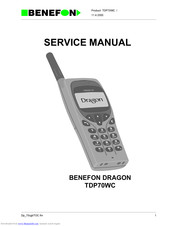 Benefon dragon TDP70WC Service Manual
