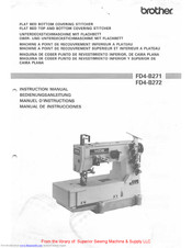 Brother FD4-B271 Instruction Manual