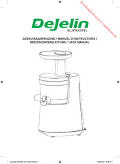 Dejelin SLJV4300BL User Manual