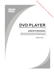 Brandt BDVD1291 User Manual