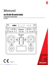 Graupner MC-28 User Manual