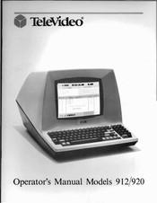TeleVideo TVI-920 Operator's Manual