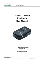 EVERPHOTO GT-800 User Manual
