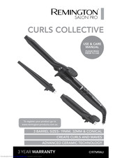 Remington Curls Collective CI97M9AU Use & Care Manual