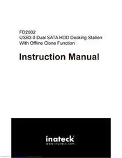 Inateck fd2002 Instruction Manual