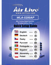 Air Live WLA-5200AP Quick Setup Manual