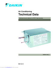 Daikin BS1Q-A Technical Data Manual