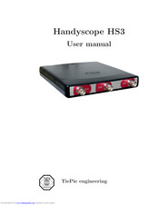 TiePie Handyscope HS3 User Manual