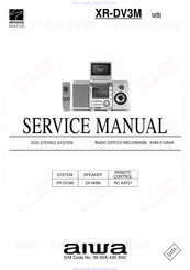 Aiwa XR-DV3MU Service Manual