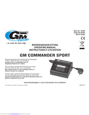 GM-Racing commander sport Operating Manual