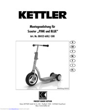 Kettler PINK und BLUE 08452-600 Assembly Instructions Manual