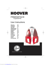 Hoover freespace cyclonic User Instructions