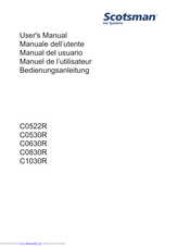 Scotsman C0522R User Manual
