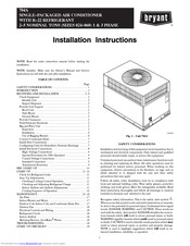 Bryant 704A Installation Instructions Manual