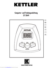 Kettler ST 7849 Operating Instructions Manual