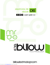 Billow E03E User Manual