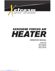 Xstream HK215FW Operation Manual