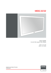 Barco MDSC-2232 DDI User Manual