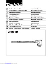 Makita VR251D Instruction Manual