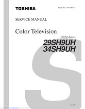 Toshiba 34SH9UH Service Manual