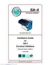 Global Payment Technologies SA-4 Installation Manual