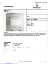 Myson WEO140 Installation & Operating Instructions Manual