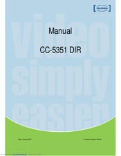 Convision CC-5351 DIR Manual