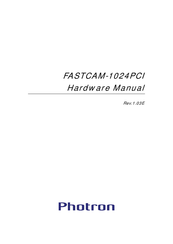 Photron FASTCAM-1024PCI Hardware Manual