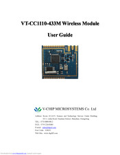 V-Chip Microsystems VT-CC1110-433M User Manual