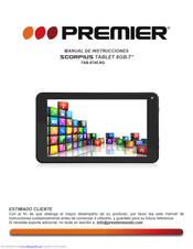 Premier scorpius TAB-5745-8G Instruction Manual