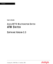 Avaya M770 User Manual