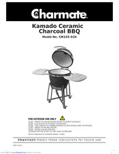Charmate Kamado CM155-024 Instructions Manual
