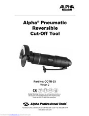 Alpha Professional Tools COTR-03 Manual