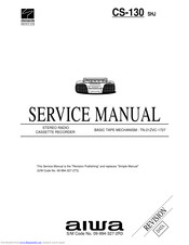 Aiwa CS-130 SHJ Service Manual