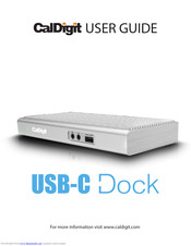 CalDigit USB-C-Dock-US05 User Manual