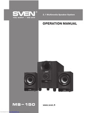 Sven MS-150 Operation Manual
