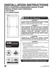 CSA 92MSP SERIES Installation Instructions Manual