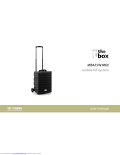 thomann MBA75W MKII User Manual