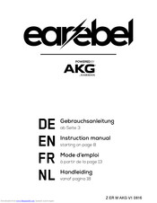 AKG earebel E050-0006AKG Instruction Manual