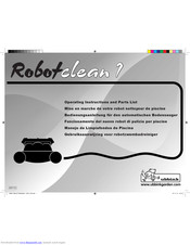 Ubbink Robotclean Operating Instructions And Parts List Manual