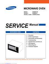 Samsung GE89M-S Service Manual
