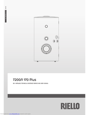 Riello 7200/1 170 Plus Installer And User Manual